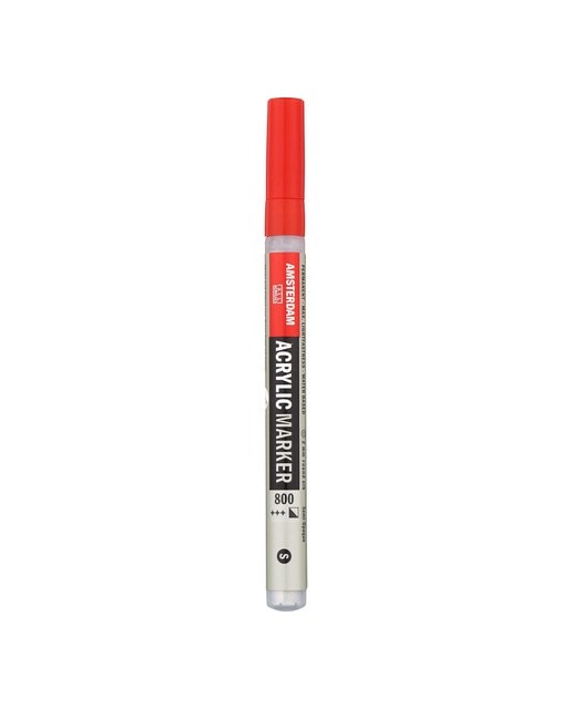 Marcador de Tinta Acrílica com Ponta de 2 mm - Prateado Prata-1