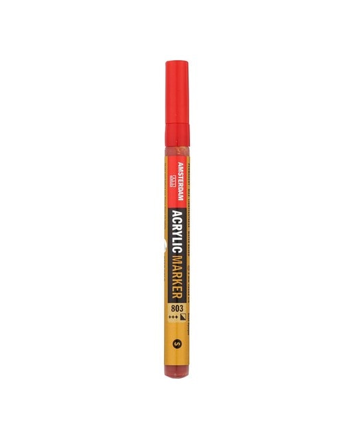 Marcador de Tinta Acrílica com Ponta de 2 mm - Dourado Escuro Ouro-1