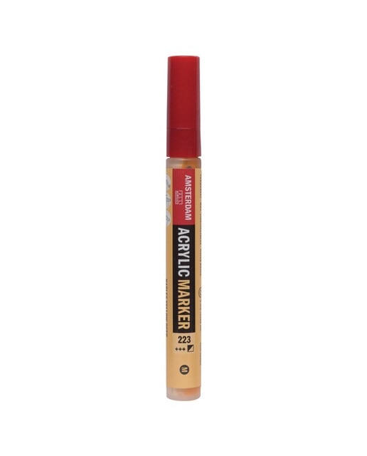 Marcador de Tinta Acrílica com Ponta de 4 mm - Amarelo Nápoles Escuro Amarelo-1