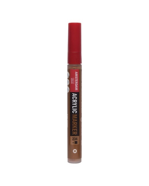 Marcador de Tinta Acrílica com Ponta de 4 mm - Cor de Terra Siena Natural Terra-1