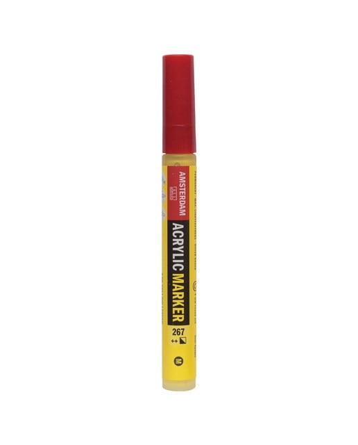 Marcador de Tinta Acrílica com Ponta de 4 mm - Amarelo Azo Limão Amarelo-1