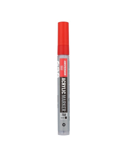 Marcador de Tinta Acrílica com Ponta de 4 mm - Cinzento Neutro Cinzento-1