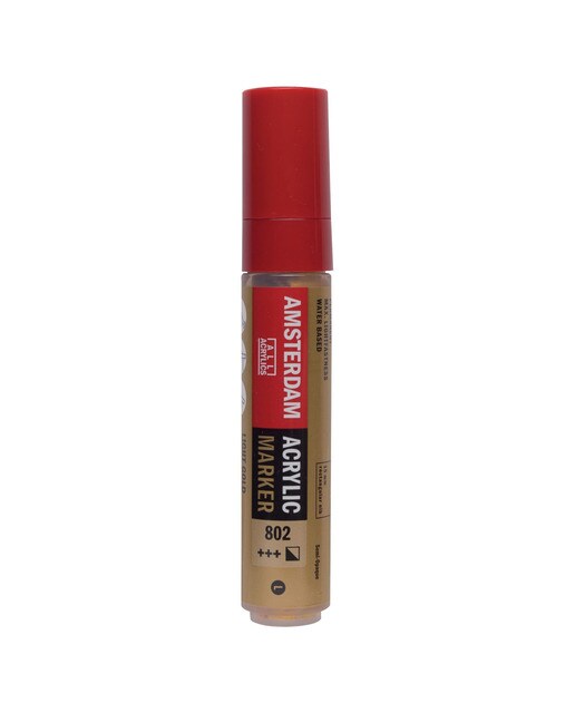 Marcador de Tinta Acrílica com Ponta de 15 mm - Dourado Claro Ouro-1