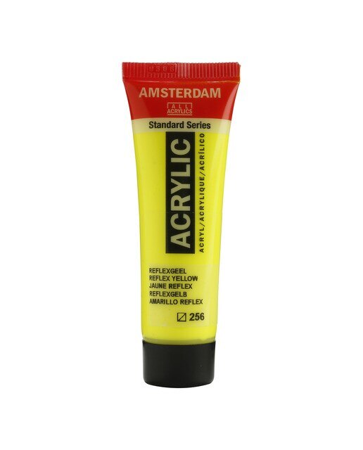Tubo de Tinta Acrílica Amesterdão Cor de 20 ml - Amarelo Reflex 1