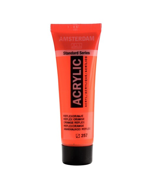 Tubo de Tinta Acrílica, 20 ml - Laranja Reflex Laranja-1