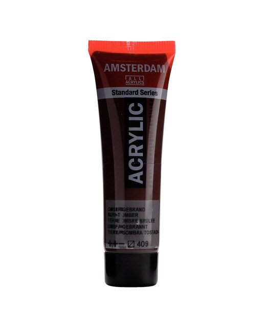 Tubo de Tinta Acrílica de 20 ml - Terra-Sombra-Torrada Terra-1