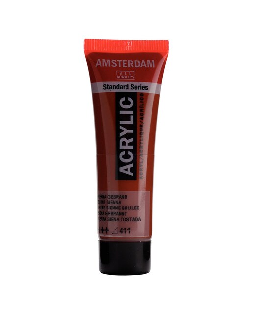Tubo de Tinta Acrílica de 20 ml - Terra Siena Torrada Terra-1