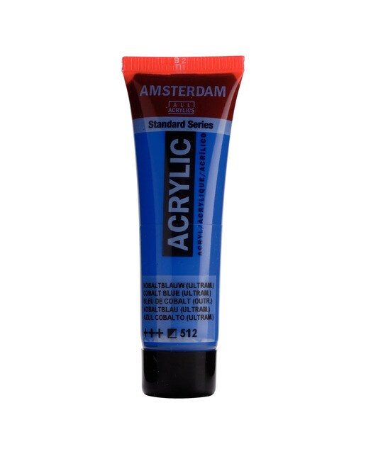 Tubo de Tinta Acrilica Amsterdam 512 Azul-cobalto-1