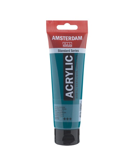 Tubo de Tinta Acrílica 120 ml - Verde Ftalo Verde-Ftalo-1