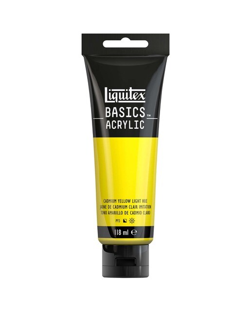 Liquitex Acrylic Basics Amarelo Cádmio Claro 118ml 1