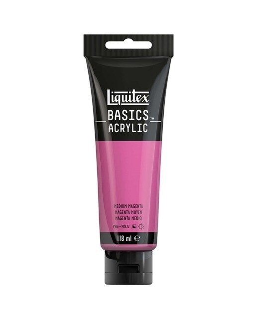 Liquitex Acrílico Basics Magenta Medio 118ml 1