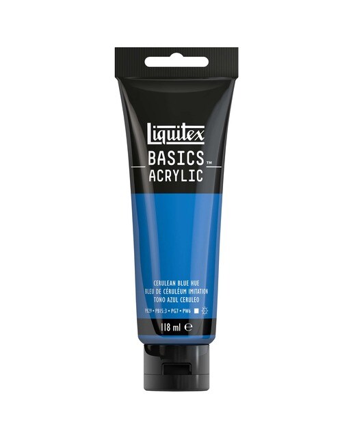 Liquitex Acrílico Basics Tom Azul Cerúleo 118ml 1