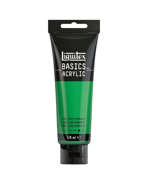 Liquitex Acrílico Basics  Verde Claro Permanente 118ml 1