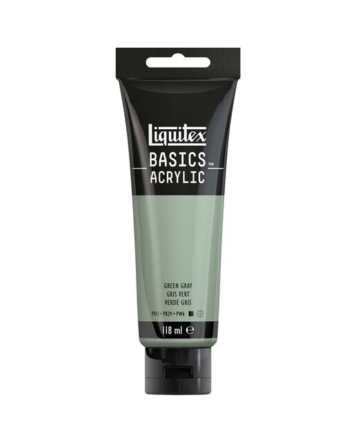 Liquitex Acrílico Basics  Verde Cinza 118ml 1