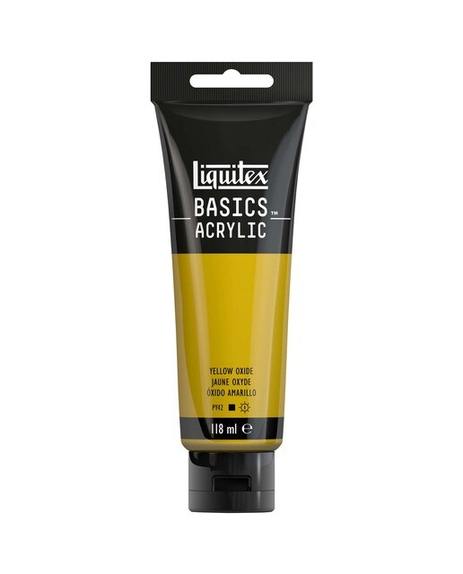Liquitex Acrílico Basics Óxido Amarelo 118ml 1