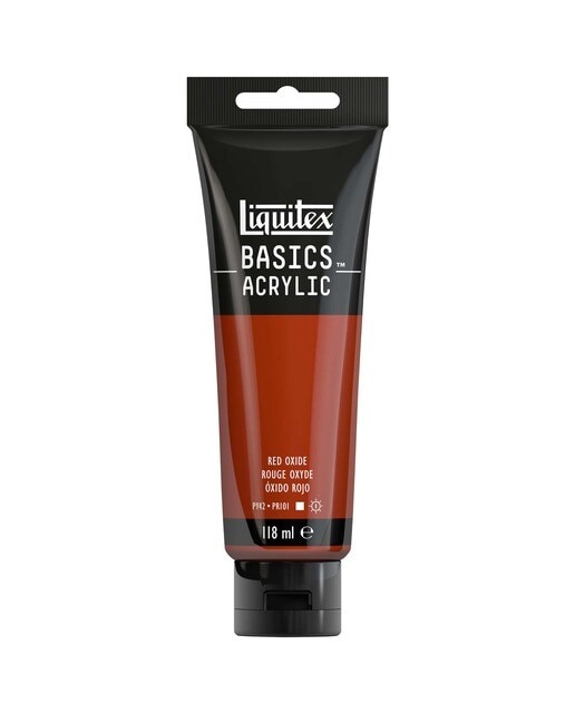 Liquitex Acrílico Basics  Óxido Vermelho 118ml 1