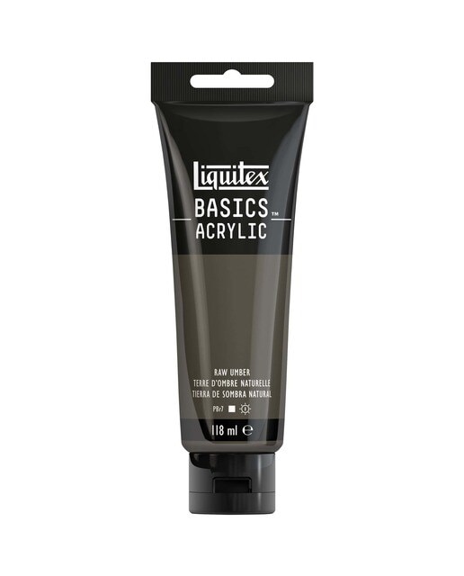 Liquitex Acrílico Basics  Terra de Sombra Natural 118ml 1