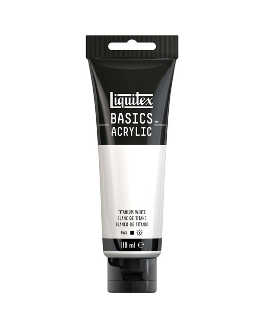 Liquitex Acrílico Basics  Branco de Titanio 118ml 1