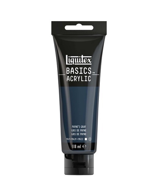 Liquitex Acrílico Basics Cinza de Payne 118ml 1