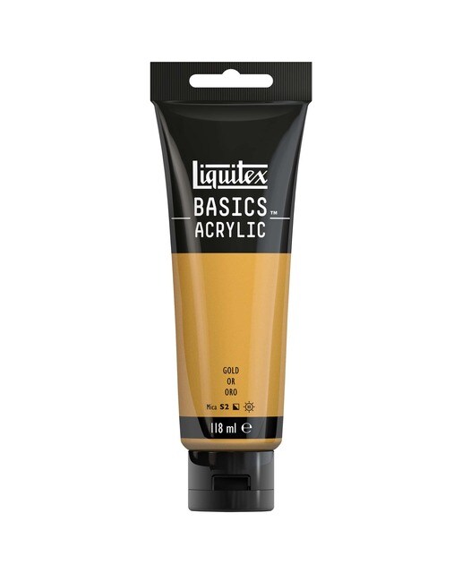 Liquitex Acrílico Basics Dourado 118ml 1
