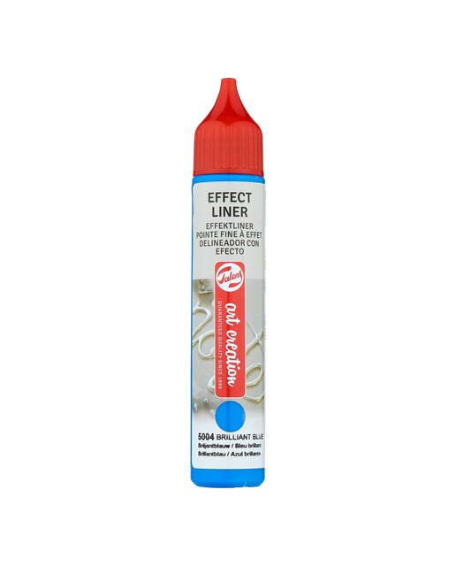 Tubo de Tinta Delineador com Efeito de 28 ml - Azul Brilhante Azul-1