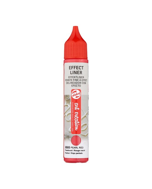Tubo de Tinta Delineador com Efeito de 28 ml - Vermelho Pérola Vermelho-1