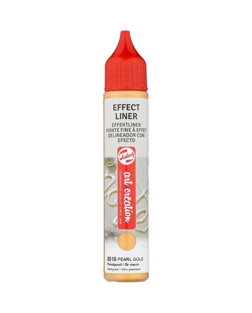 Tubo de Tinta Delineador com Efeito de 28 ml - Dourado Pérola Ouro-1
