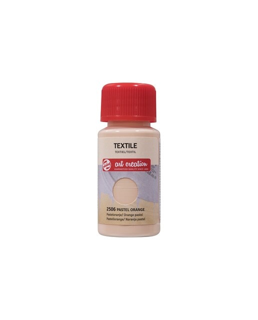 Frasco de Tinta Têxtil de 50 ml - Laranja Pastel Laranja-1