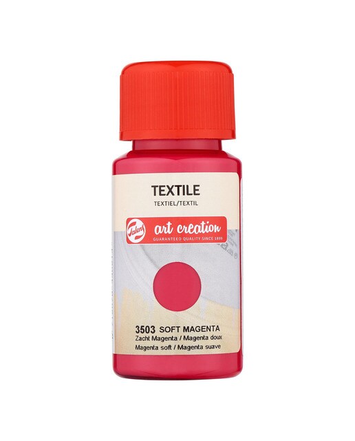 Frasco de Tinta Têxtil de 50 ml - Magenta Suave Magenta-1
