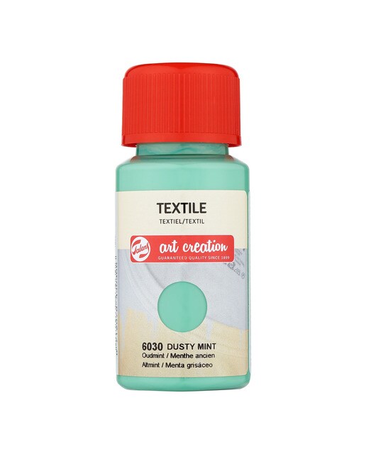 Frasco de Tinta Têxtil de 50 ml - Menta Cinzento Menta-1
