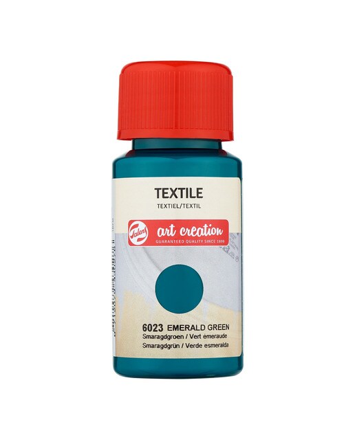 Frasco de Tinta Têxtil de 50 ml - Verde Esmeralda Verde-esmeralda-1