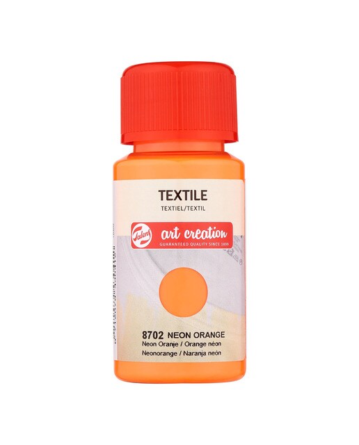 Frasco de Tinta Têxtil de 50 ml - Laranja Néon Laranja Néon-1