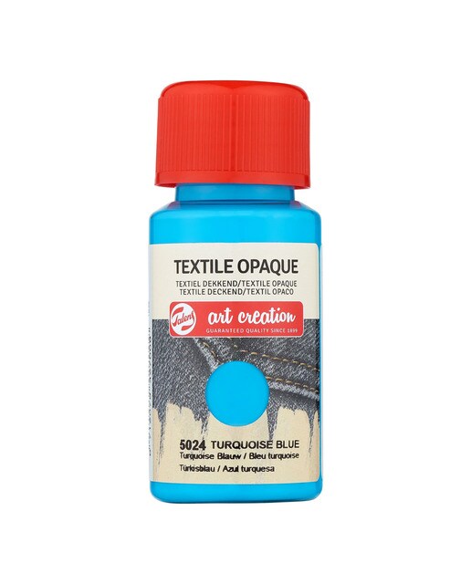 Imagem 0 de Frasco de Tinta Têxtil Opaca de 50 ml - Azul Turquesa