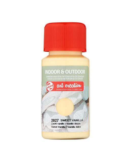 Frasco de Tinta para Interior e Exterior, 50 ml - Baunilha Doce Baunilha-1