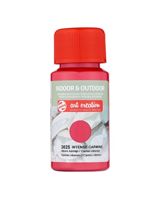 Frasco de Tinta para Interior e Exterior de 50 ml - Carmim-Intenso Carmim-1