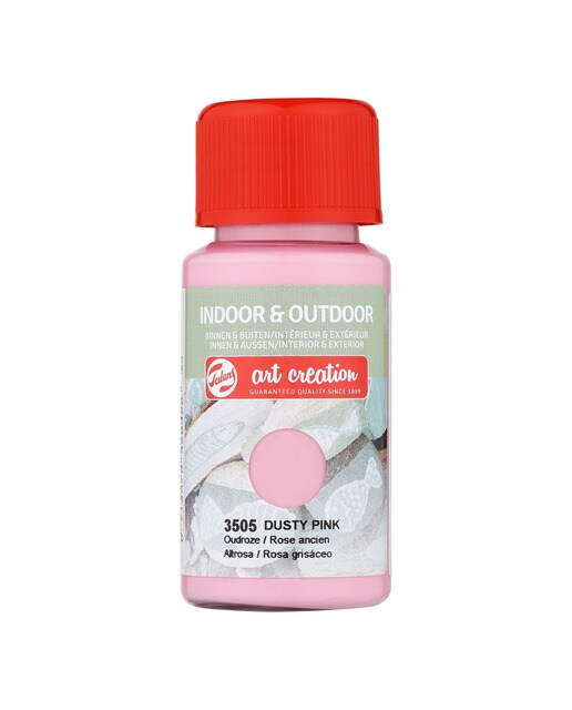 Frasco de Tinta para Interior e Exterior de 50 ml - Rosa Acinzentado Rosa-1