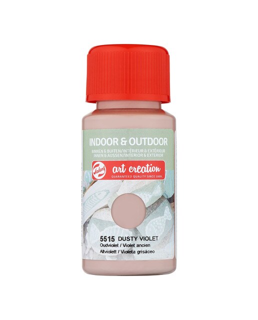 Frasco de Tinta para Interior e Exterior de 50 ml - Lilás Acinzentado Lilás-1