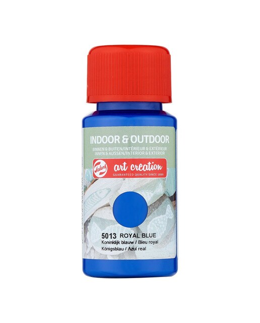 Frasco de Tinta para Interior e Exterior de 50 ml - Azul Real Azul Real-1