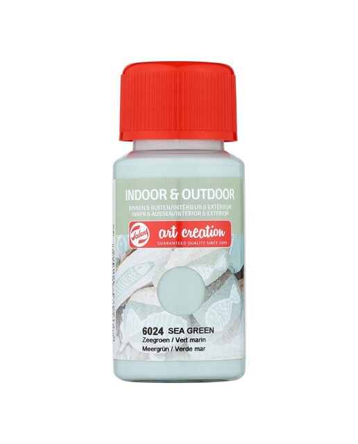 Frasco de Tinta para Interior e Exterior de 50 ml - Verde Mar Verde-1