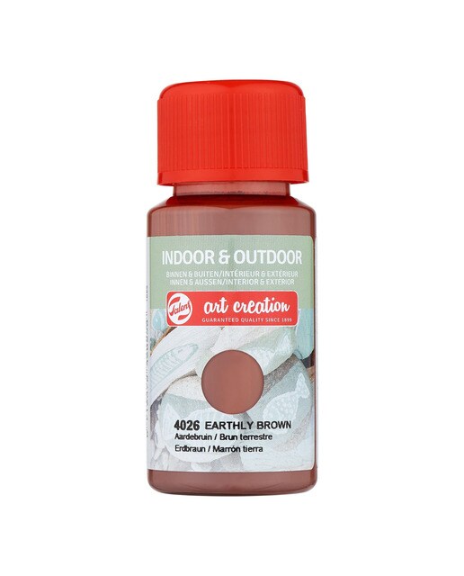 Frasco de Tinta para Interior e Exterior de 50 ml - Castanho-Terra Castanho-1
