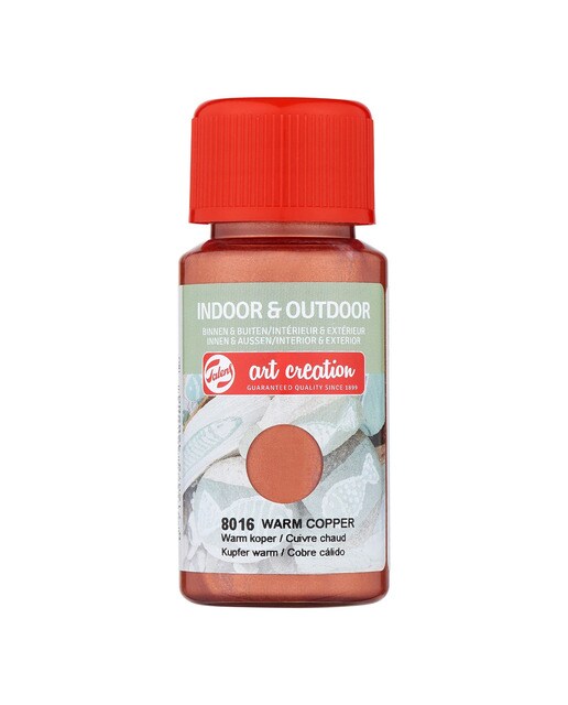 Frasco de Tinta para Interior e Exterior, 50 ml - Cobre Quente Cobre-1