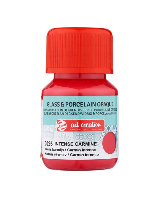 Frasco de Tinta Opaca para Vidro e Porcelana de 30 ml - Amarelo Dourado Carmim-1