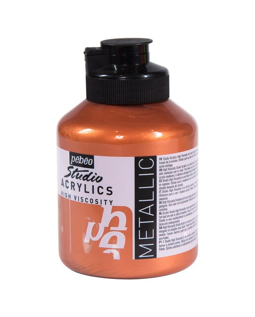 Frasco Acrílico Fino 500 ml - Cobre Cobre-1