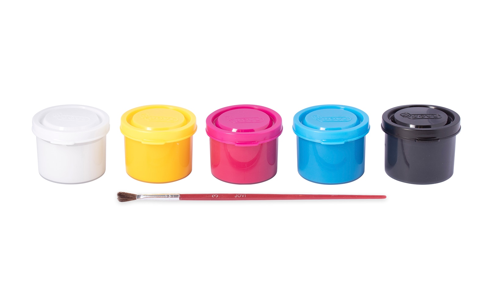 Têmpera Escolar Estojo 5 Frascos 35 ml - Artigo Sortido. Envio realizado de forma aleatória Multicolor-4