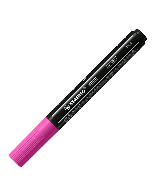 Imagem 0 de Marcador Acrílico FREE Acrylic T300 Lilás