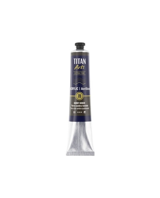 Tubo de Tinta Acrílica Extra Fine 60 ml - Terra Sombra Torrada Terra de sombra torrada-1