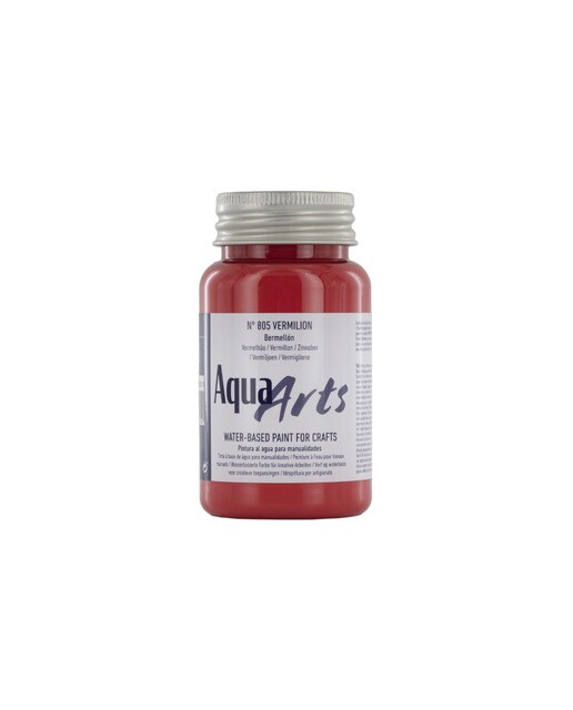 Frasco de Tinta para Trabalhos Manuais 100 ml - Vermelhão Vermelhão-1