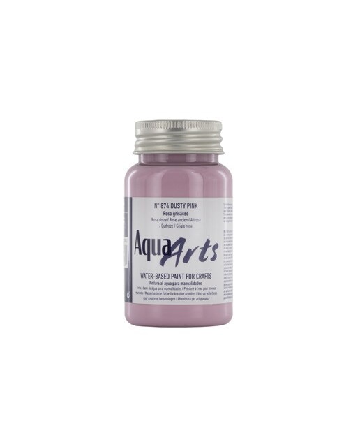 Frasco de Tinta para Trabalhos Manuais 100 ml - Rosa Acinzentado Rosa-Acinzentado-1