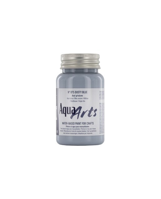 Frasco de Tinta para Trabalhos Manuais de 100 ml - Azul Acinzentado Azul-acinzentado-1