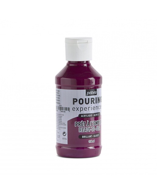 Líquido de enchimento 118 ml Pebeo magenta escuro 4
